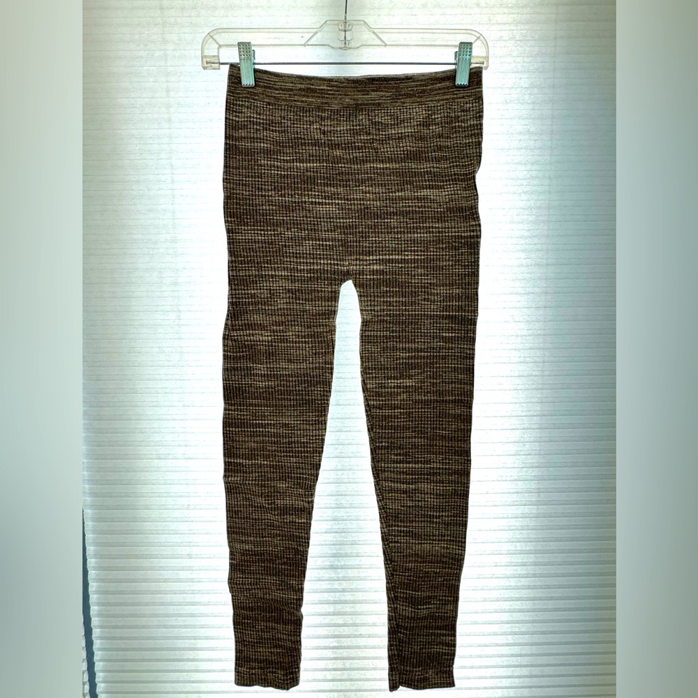 Striped knit Stretch pants